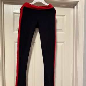 Chloe Noel Black and Red skate pants